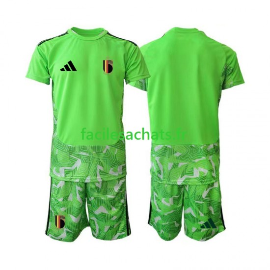 Maillot Belgique Gardien 3ème Coupe du Monde 2026 Enfant MC