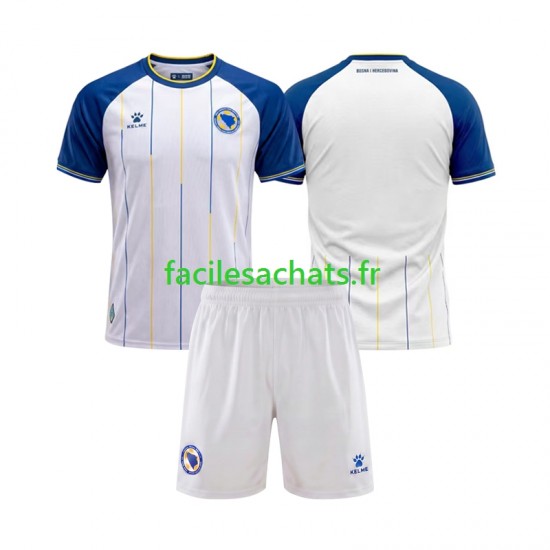 Maillot Bosnie Herzégovine Extérieur Coupe du Monde 2026 Enfant MC