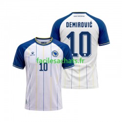 Maillot Bosnie Herzégovine Ermedin Demirovic 10 Extérieur Coupe du Monde 2026 Homme MC Maillot Bosnie Herzégovine Ermedin Demirovic 10 Extérieur Coupe du Monde 2026 Homme MC
