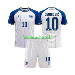 Maillot Bosnie Herzégovine Ermedin Demirovic 10 Extérieur Coupe du Monde 2026 Enfant MC Maillot Bosnie Herzégovine Ermedin Demirovic 10 Extérieur Coupe du Monde 2026 Enfant MC