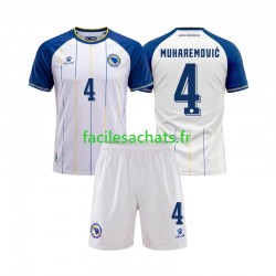 Maillot Bosnie Herzégovine Tarik Muharemovic 4 Extérieur Coupe du Monde 2026 Enfant MC Maillot Bosnie Herzégovine Tarik Muharemovic 4 Extérieur Coupe du Monde 2026 Enfant MC