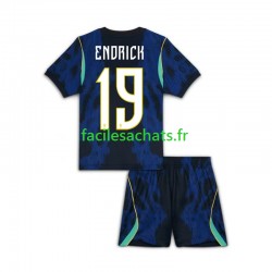Maillot Brésil Endrick 19 Extérieur Coupe du Monde 2026 Enfant MC