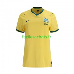Maillot Brésil Domicile Coupe du Monde 2026 Femme MC