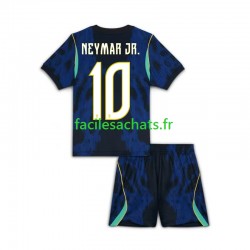 Maillot Brésil Neymar JR 10 Extérieur Coupe du Monde 2026 Enfant MC