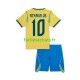 Maillot Brésil Neymar JR 10 Domicile Coupe du Monde 2026 Enfant MC