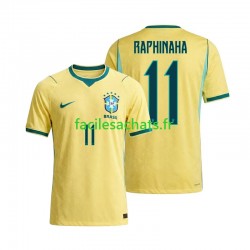 Maillot Brésil Raphinha 11 Domicile Coupe du Monde 2026 Homme MC Maillot Brésil Raphinha 11 Domicile Coupe du Monde 2026 Homme MC