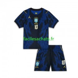 Maillot Brésil Ronaldinho 10 Extérieur Coupe du Monde 2026 Enfant MC
