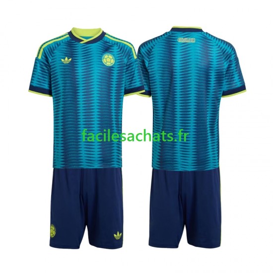 Maillot Colombie Extérieur Coupe du Monde 2026 Enfant MC