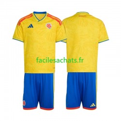Maillot Colombie Domicile Coupe du Monde 2026 Enfant MC Maillot Colombie Domicile Coupe du Monde 2026 Enfant MC