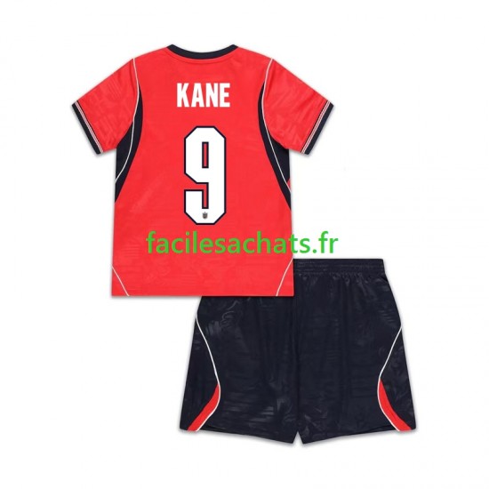 Maillot Angleterre Harry Kane 9 Extérieur Coupe du Monde 2026 Enfant MC
