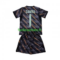 Maillot France Brice Samba 1 Gardien Domicile Coupe du Monde 2026 Enfant MC