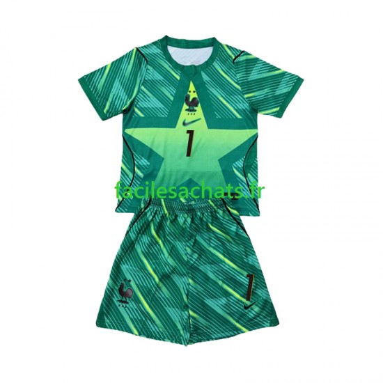 Maillot France Brice Samba 1 Gardien 3ème Coupe du Monde 2026 Enfant MC