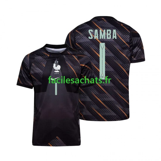 Maillot France Brice Samba 1 Gardien Domicile Coupe du Monde 2026 Homme MC