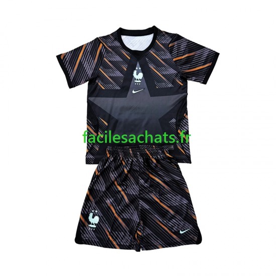 Maillot France Gardien Domicile Coupe du Monde 2026 Enfant MC