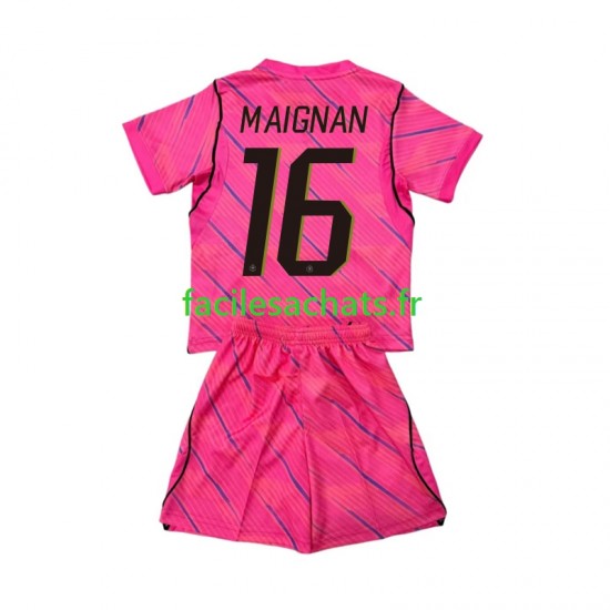 Maillot France Mike Maignan 16 Gardien Extérieur Coupe du Monde 2026 Enfant MC