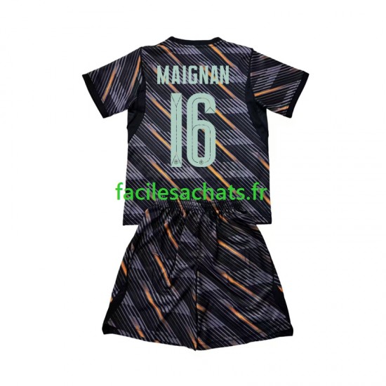 Maillot France Mike Maignan 16 Gardien Domicile Coupe du Monde 2026 Enfant MC