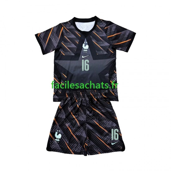 Maillot France Mike Maignan 16 Gardien Domicile Coupe du Monde 2026 Enfant MC