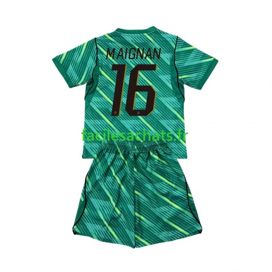 Maillot France Mike Maignan 16 Gardien 3ème Coupe du Monde 2026 Enfant MC