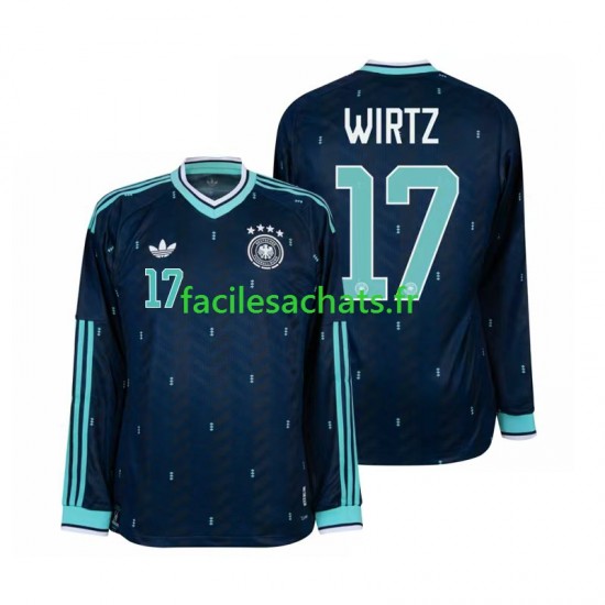 Maillot Allemagne Florian Wirtz 17 Extérieur Coupe du Monde 2026 Homme ML