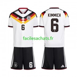 Maillot Allemagne Joshua Kimmich 6 Domicile Coupe du Monde 2026 Enfant MC Maillot Allemagne Joshua Kimmich 6 Domicile Coupe du Monde 2026 Enfant MC