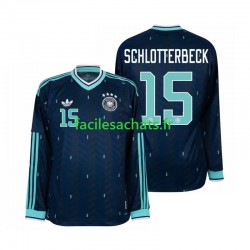 Maillot Allemagne Nico Schlotterbeck 15 Extérieur Coupe du Monde 2026 Homme ML Maillot Allemagne Nico Schlotterbeck 15 Extérieur Coupe du Monde 2026 Homme ML