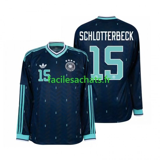 Maillot Allemagne Nico Schlotterbeck 15 Extérieur Coupe du Monde 2026 Homme ML
