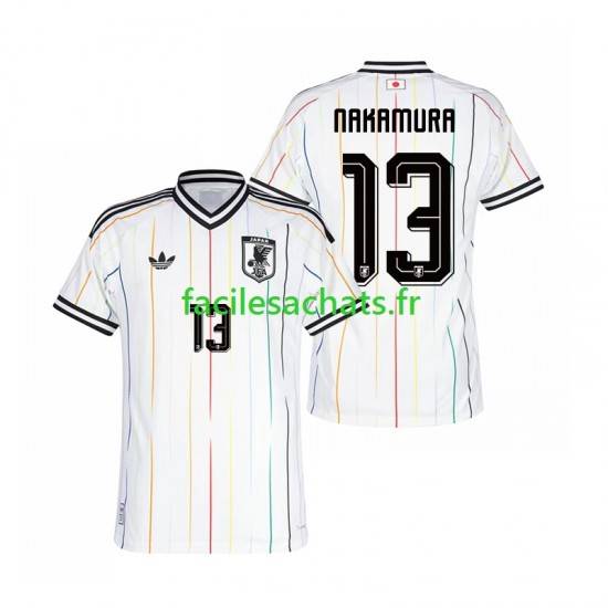 Maillot Japon Keito Nakamura 13 Extérieur Coupe du Monde 2026 Homme MC
