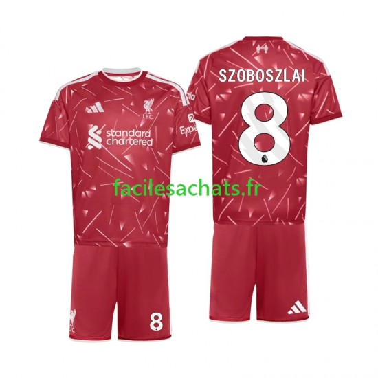 Maillot Liverpool Dominik Szoboszlai 8 2026-2027 Domicile Enfant MC
