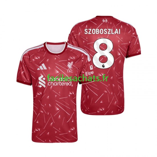 Maillot Liverpool Dominik Szoboszlai 8 2026-2027 Domicile Homme MC