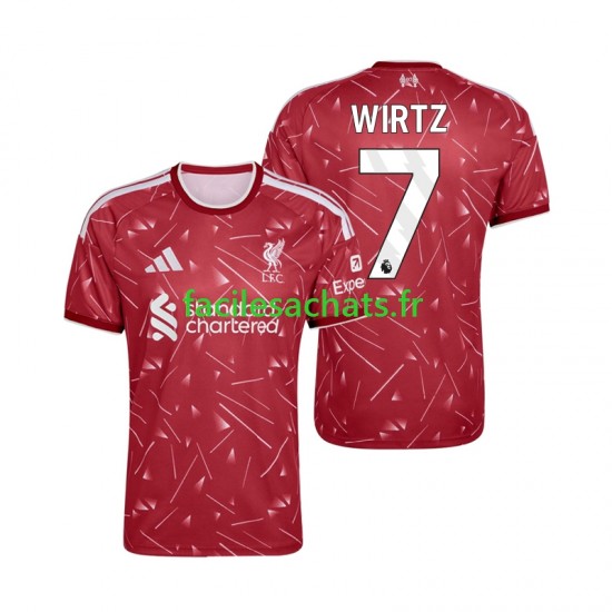 Maillot Liverpool Florian Wirtz 7 2026-2027 Domicile Homme MC
