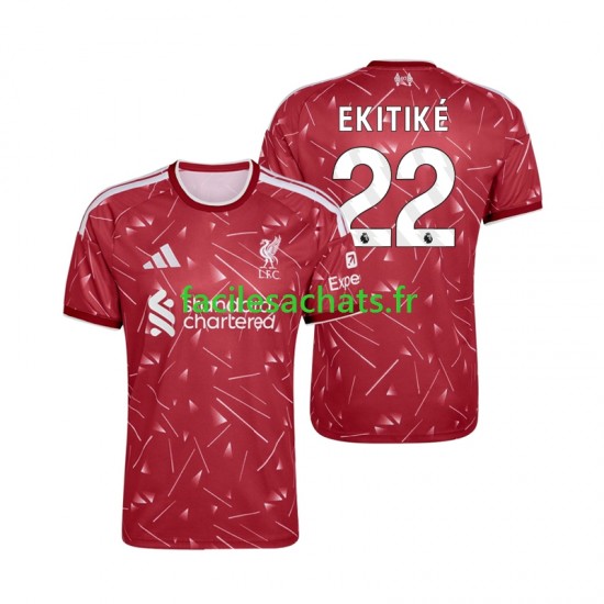 Maillot Liverpool Hugo Ekitike 22 2026-2027 Domicile Homme MC