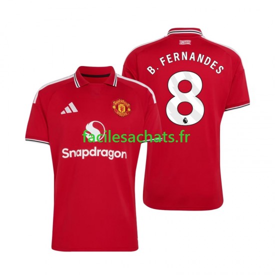 Maillot Manchester United Bruno Fernandes 8 2026-2027 Domicile Homme MC