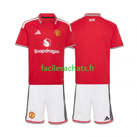 Maillot Manchester United 2026-2027 Domicile Enfant MC