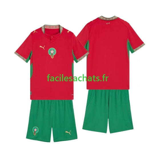 Maillot Maroc 2026 Domicile Enfant MC