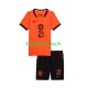 Maillot Pays-Bas Frenkie de Jong 21 Extérieur Coupe du Monde 2026 Enfant MC