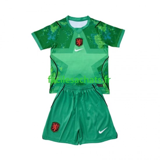 Maillot Pays-Bas Gardien 3ème Coupe du Monde 2026 Enfant MC