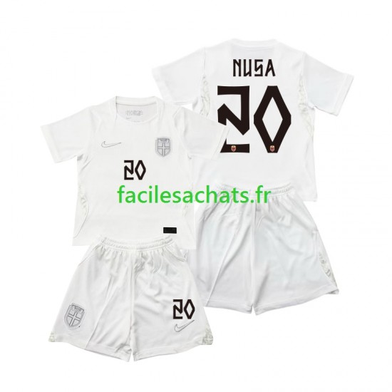 Maillot Norvège Antonio NUSA 20 3ème Coupe du Monde 2026 Enfant MC