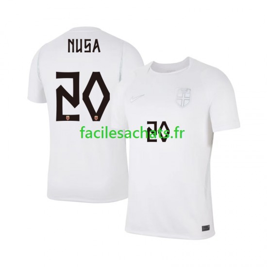 Maillot Norvège Antonio NUSA 20 3ème Coupe du Monde 2026 Homme MC