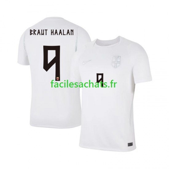 Maillot Norvège Braut Haaland 9 3ème Coupe du Monde 2026 Homme MC