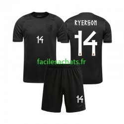 Maillot Norvège Julian Ryerson 14 Extérieur Coupe du Monde 2026 Enfant MC