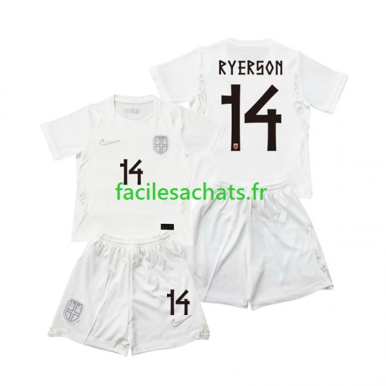 Maillot Norvège Julian Ryerson 14 3ème Coupe du Monde 2026 Enfant MC