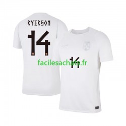 Maillot Norvège Julian Ryerson 14 3ème Coupe du Monde 2026 Homme MC