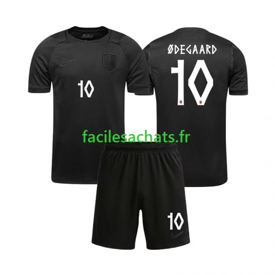 Maillot Norvège Martin Odegaard 10 Extérieur Coupe du Monde 2026 Enfant MC