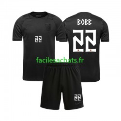 Maillot Norvège Oscar Bobb 22 Extérieur Coupe du Monde 2026 Enfant MC