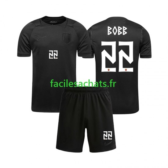 Maillot Norvège Oscar Bobb 22 Extérieur Coupe du Monde 2026 Enfant MC