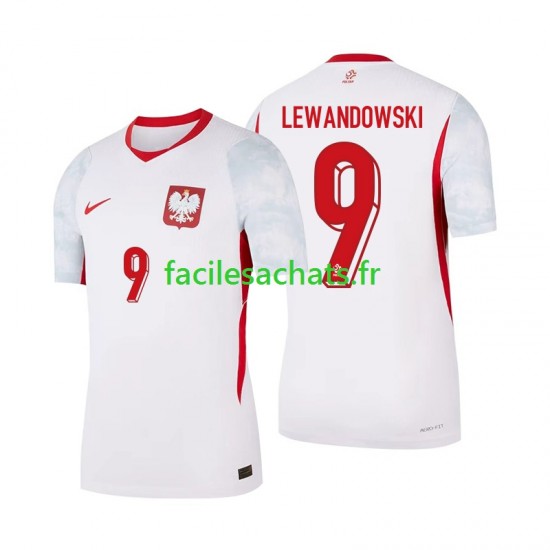 Maillot Pologne Robert Lewandowski 9 2026 Domicile Homme MC