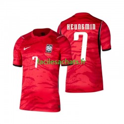 Maillot Corée du Sud Son Heung-min 7 Domicile Coupe du Monde 2026 Homme MC