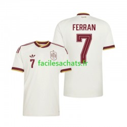 Maillot Espagne Ferran Torres 7 Extérieur Coupe du Monde 2026 Homme MC Maillot Espagne Ferran Torres 7 Extérieur Coupe du Monde 2026 Homme MC