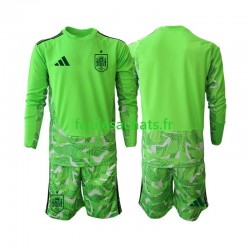 Maillot Espagne 6th Green color Gardien Coupe du Monde 2026 Enfant ML Maillot Espagne 6th Green color Gardien Coupe du Monde 2026 Enfant ML
