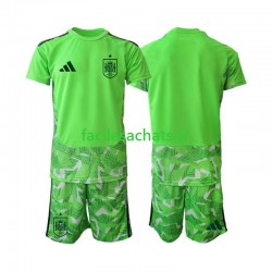 Maillot Espagne 6th Green color Gardien Coupe du Monde 2026 Enfant MC Maillot Espagne 6th Green color Gardien Coupe du Monde 2026 Enfant MC